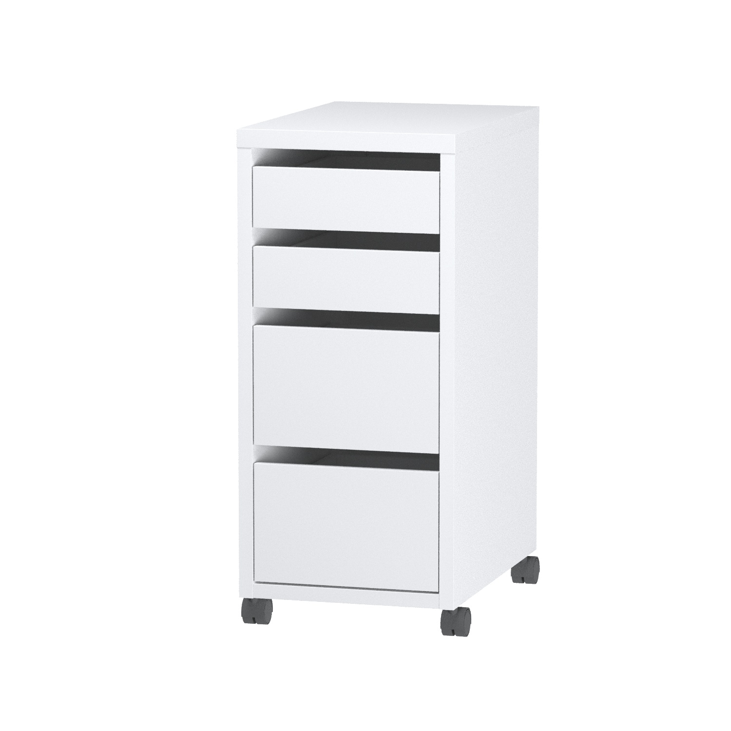 КОМПИ 4 ящика тумба на колесиках