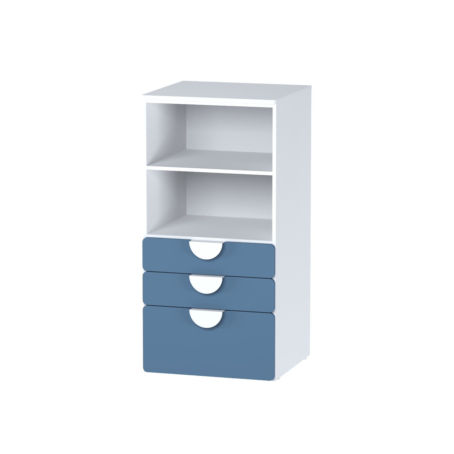 с тремя выдвижными ящиками ПИКСИ