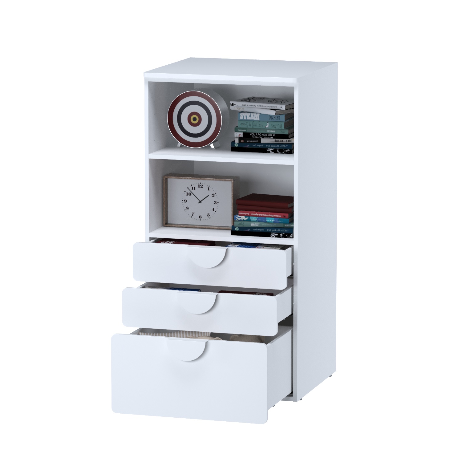 с тремя выдвижными ящиками ПИКСИ